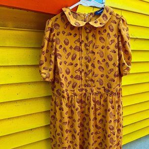 Modcloth Semi-Sheer Owl Dress | Size 18W